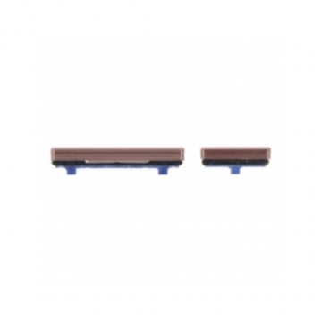 Touche latéral ( volume et power) pour Samsung Galaxy Note20 Ultra/Note20 Ultra 5G Marron 2pcs in one set