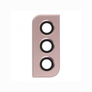 Lentille en verre caméra arrière pour Samsung Galaxy S21 5G Rose