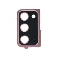 Lentille de caméra arrière et adhésif Samsung Galaxy Note 20/Note 20 5G Rose