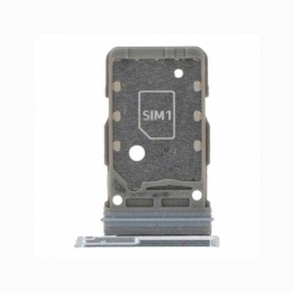 Tiroir carte SIM pour Samsung Galaxy S21+ 5G Double SIM Version argent