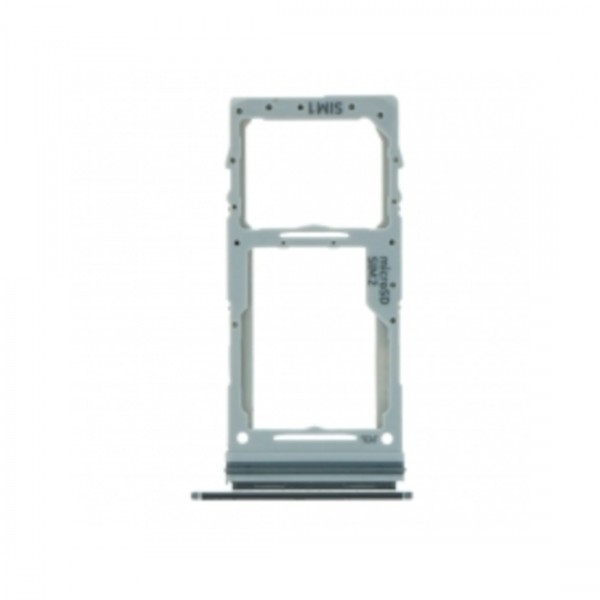 Tiroir de carte sim pour Samsung Galaxy Note10 Lite Dual Card Version Silver / Argent