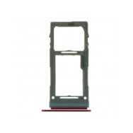 Tiroir de carte sim Samsung Galaxy Note 10 Lite Single Card Rouge