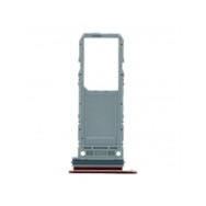 Tiroir de carte sim Samsung Galaxy Note 10 Single Card Rouge