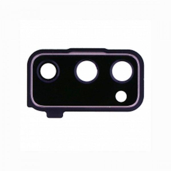 Lentille en verre caméra arrière pour Samsung Galaxy S20 FE/S20 FE 5G Violet