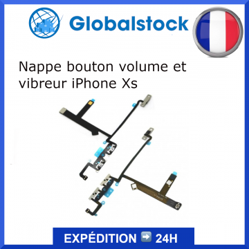 Nappe bouton iPhone Xs - Envoi gratuit 24h
