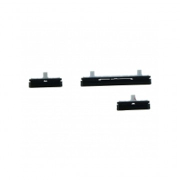 Pack boutons Volume et Power pour Samsung Galaxy Note 9 Noir 3 pcs ensemble