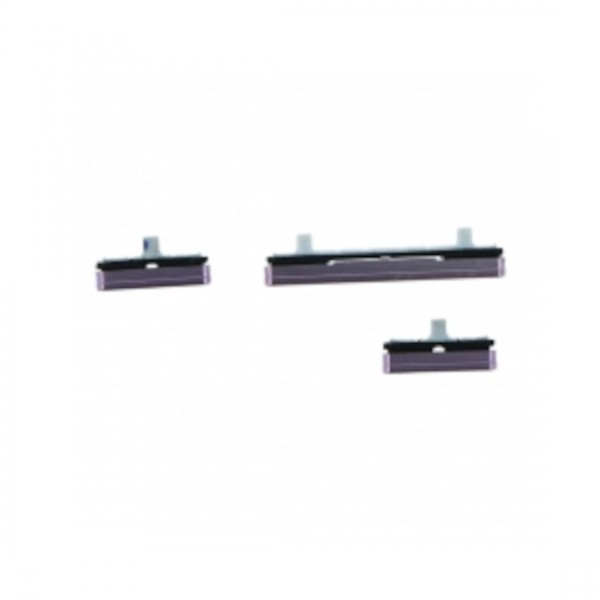 Pack boutons Volume et Power pour Samsung Galaxy Note 9 Violet 3 pcs ensemble