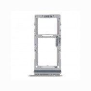 Tiroir carte SIM pour Samsung Galaxy S20 Ultra/S20+ Double SIM argent