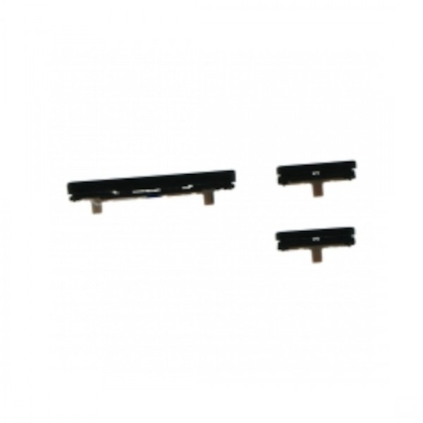 Pack boutons Volume et Power pour Samsung Galaxy Note 8 Noir 3 pcs ensemble