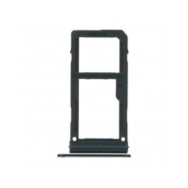 Tiroir de carte sim pour Samsung Galaxy Note 7 Dual Card Version Noir