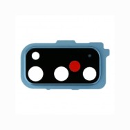 Lentille de caméra arrière et adhésif pour Samsung Galaxy S20/S20 5G Light Bleu