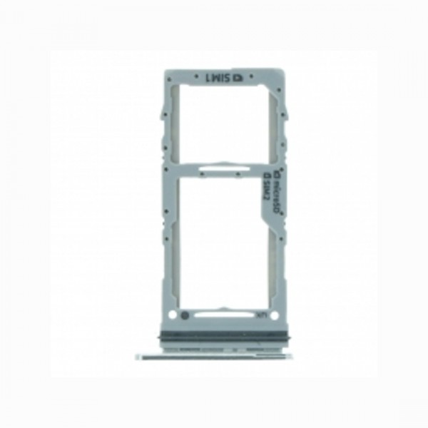 Tiroir de carte sim pour Samsung Galaxy S20/S20 5G Dual Card Blanc