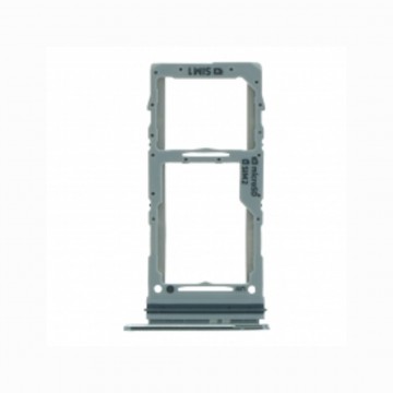 Tiroir de carte sim pour Samsung Galaxy S20/S20 5G Dual Card Silver / Argent
