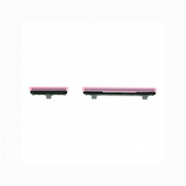 Pack boutons Volume et Power pour Samsung Galaxy S20/S20 5G Rose 2 pcs ensemble