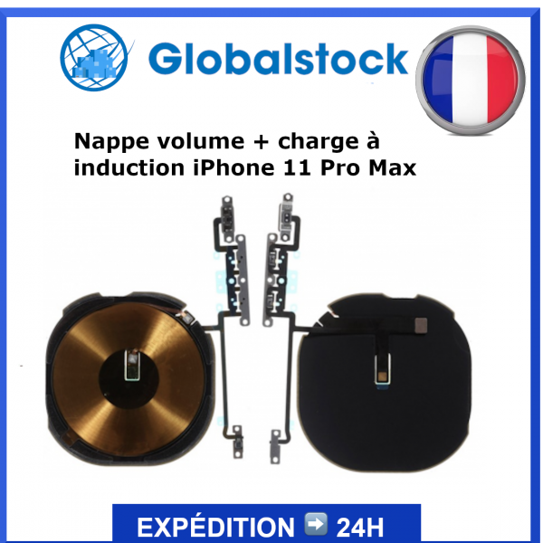 Nappe bouton iPhone 11 Pro Max - Envoi gratuit 24h