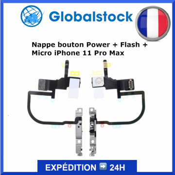 Nappe bouton iPhone 11 Pro Max - Envoi gratuit 24h