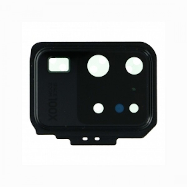 Lentille de caméra arrière et adhésif pour Samsung Galaxy S20 Ultra/S20 Ultra 5G Noir