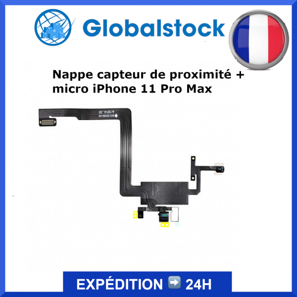 Microphone / Prise Jack iPhone 11 Pro Max - Envoi gratuit 24h
