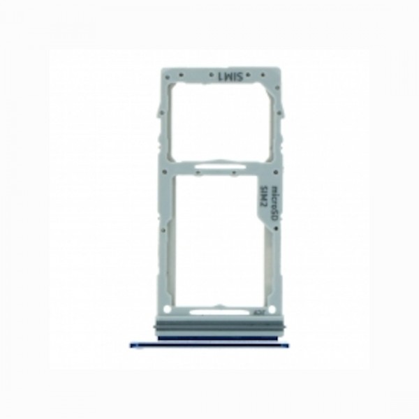 Tiroir de carte sim pour Samsung Galaxy S10 Lite Dual Card Bleu