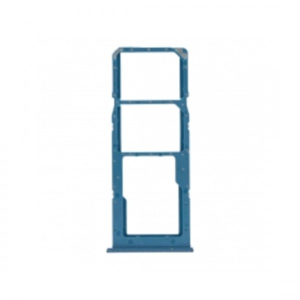 Tiroir Double SIM pour Samsung Galaxy M12 - Bleu