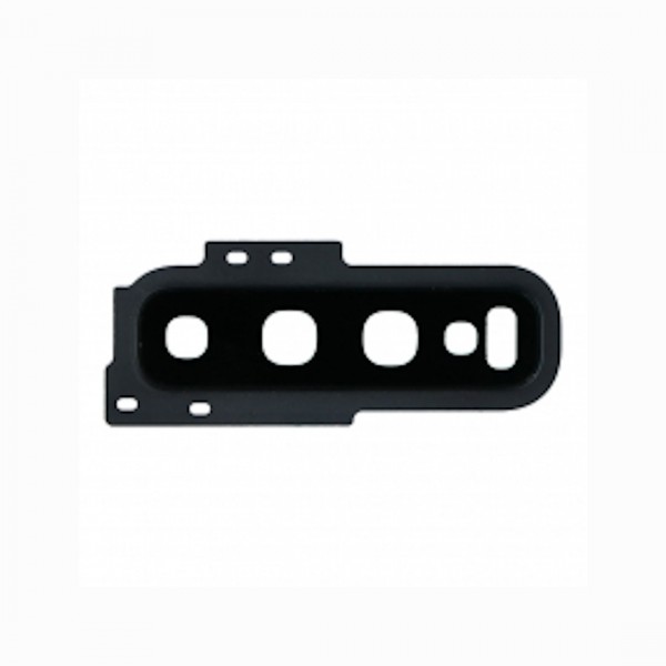 Lentille en verre caméra arrière pour Samsung Galaxy S10 Plus noir