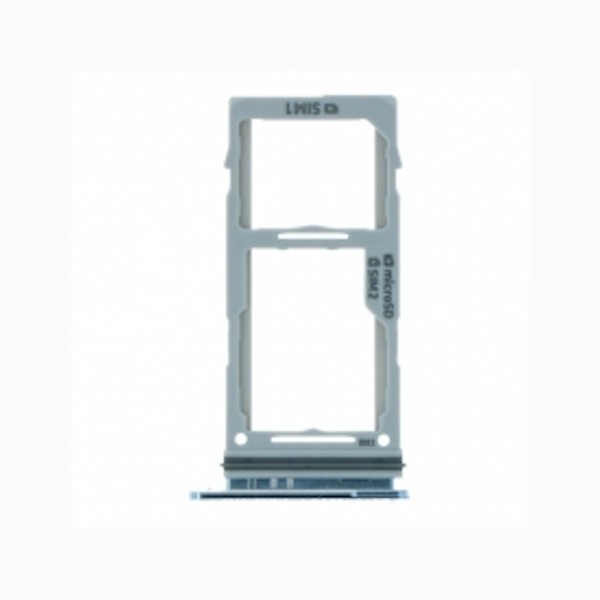 Tiroir de carte sim pour Samsung Galaxy S10/S10 Plus Dual Card Version Bleu