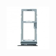 Tiroir SIM pour Samsung Galaxy S10/S10 Plus Double SIM Gris