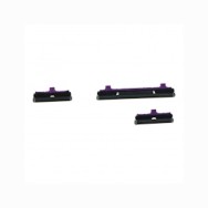 Pack boutons Volume et Power pour Samsung Galaxy S10 Plus noir 3 pcs ensemble