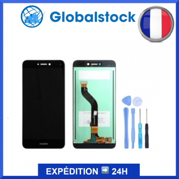 Ecran LCD + vitre tactile pour Huawei P8 lite (2017) Noir+ Outils