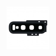 Lentille en verre caméra arrière pour Samsung Galaxy S10 noir