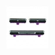Pack boutons Volume et Power pour Samsung Galaxy S10 Blanc 3 pcs ensemble
