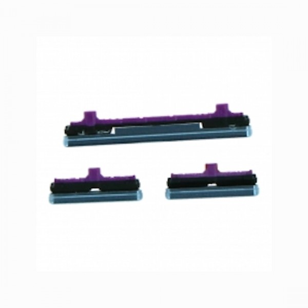 Pack boutons Volume et Power pour Samsung Galaxy S10 Bleu 3 pcs ensemble