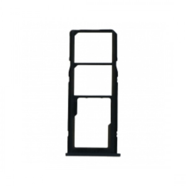 Tiroir de carte sim pour Samsung Galaxy M40 Dual Card noir