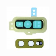 Lentille en verre caméra arrière pour Samsung Galaxy S10e Jaune