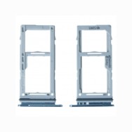 Tiroir de carte sim pour Samsung Galaxy S10e Dual Card Bleu