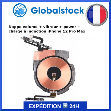 Nappe bouton iPhone 12 Pro Max - Envoi gratuit 24h