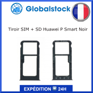 Tiroir Double Sim + SD Carte Mémoire pour HUAWEI P SMART / ENJOY 7S