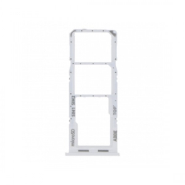 Tiroir de carte sim pour Samsung Galaxy A22 5G Dual Card Blanc