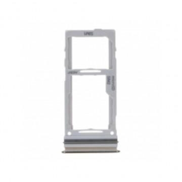 Tiroir SIM pour Samsung Galaxy A52/A72 5G/A72/A52 5G (double SIM) Blanc