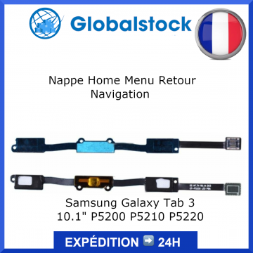 Nappe bouton Samsung Galaxy Tab 3 10.1" P5200 P5210 - Envoi gratuit 24h