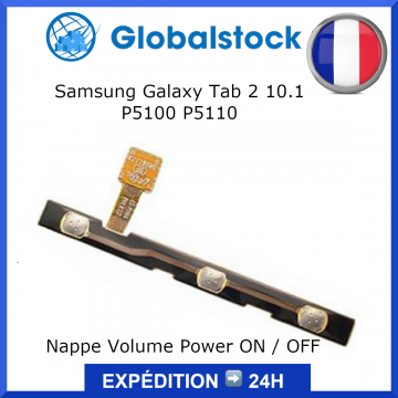 Nappe bouton Samsung Galaxy Tab 2 10.1 P5100 P5110 - Envoi gratuit 24h