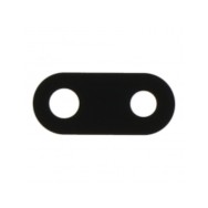 Lentille de caméra arrière pour Samsung Galaxy A02 Noir