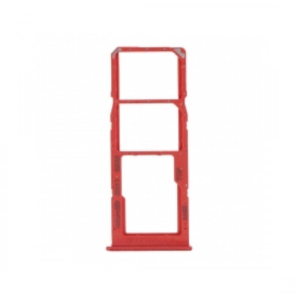 Tiroir de carte sim Samsung Galaxy A02 Double sim Rouge