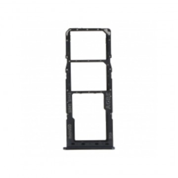 Tiroir de carte sim pour Samsung Galaxy A32 Dual Card Noir
