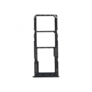 Tiroir de carte sim pour Samsung Galaxy A32 Dual Card Noir