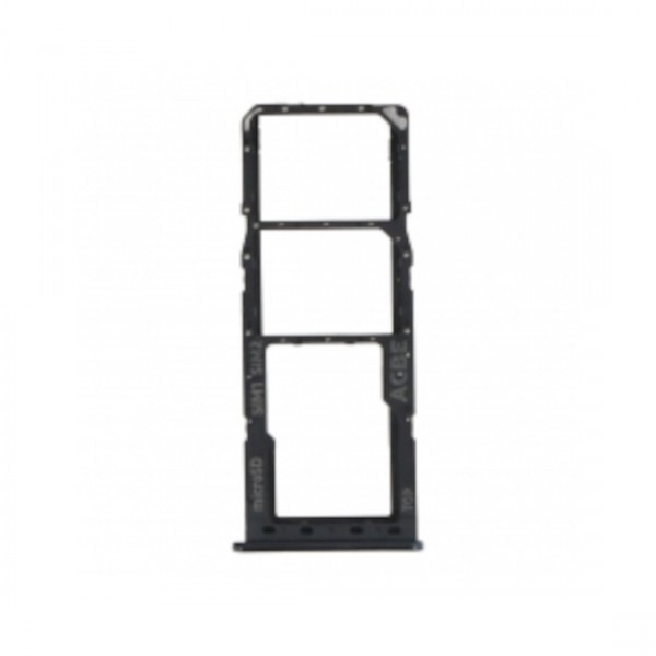 Tiroir de carte sim pour Samsung Galaxy A32 Dual Card Noir