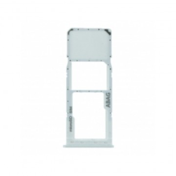Tiroir de Carte SIM pour Samsung Galaxy A21s (Version Simple) - Blanc