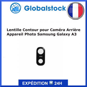 Lentille caméra Caméra Arrière Appareil Photo Samsung Galaxy A3 - Envoi gratuit 24h