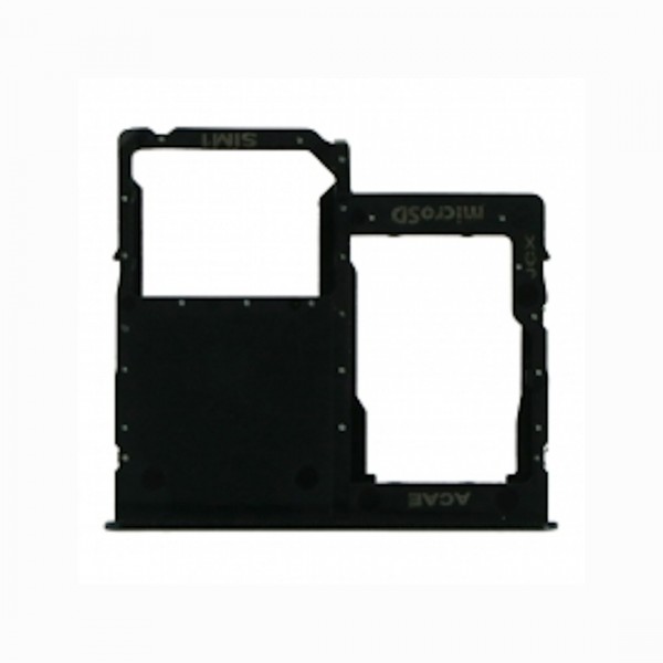 Tiroir de carte sim pour Samsung Galaxy A31 Single Card Noir