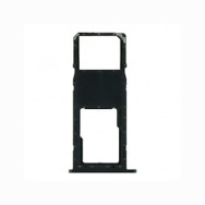 Tiroir de carte sim pour Samsung Galaxy A01 Single Card Noir